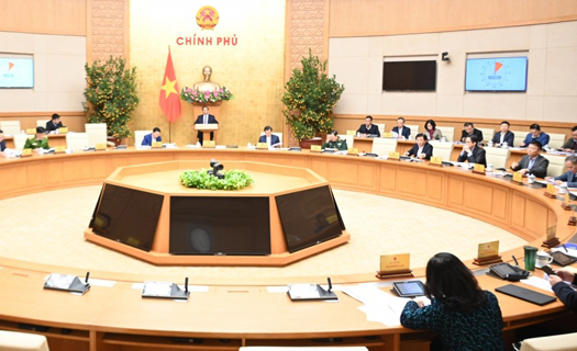 Thủ tướng chủ trì phiên họp Chính phủ chuyên đề xây dựng pháp luật tháng 2/2024